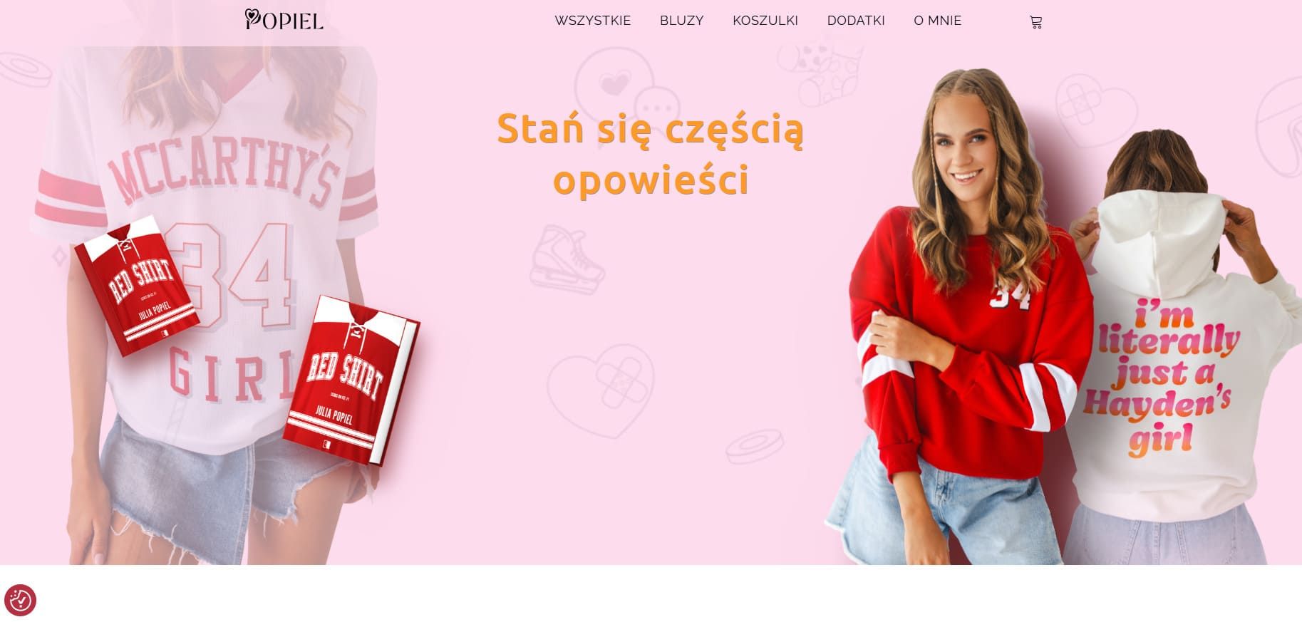 Strona sklepu internetowego