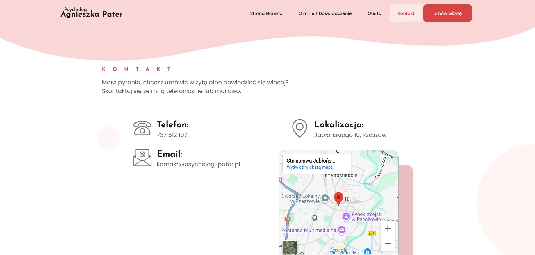 Psycholog Agnieszka Pater - zdjęcie 3