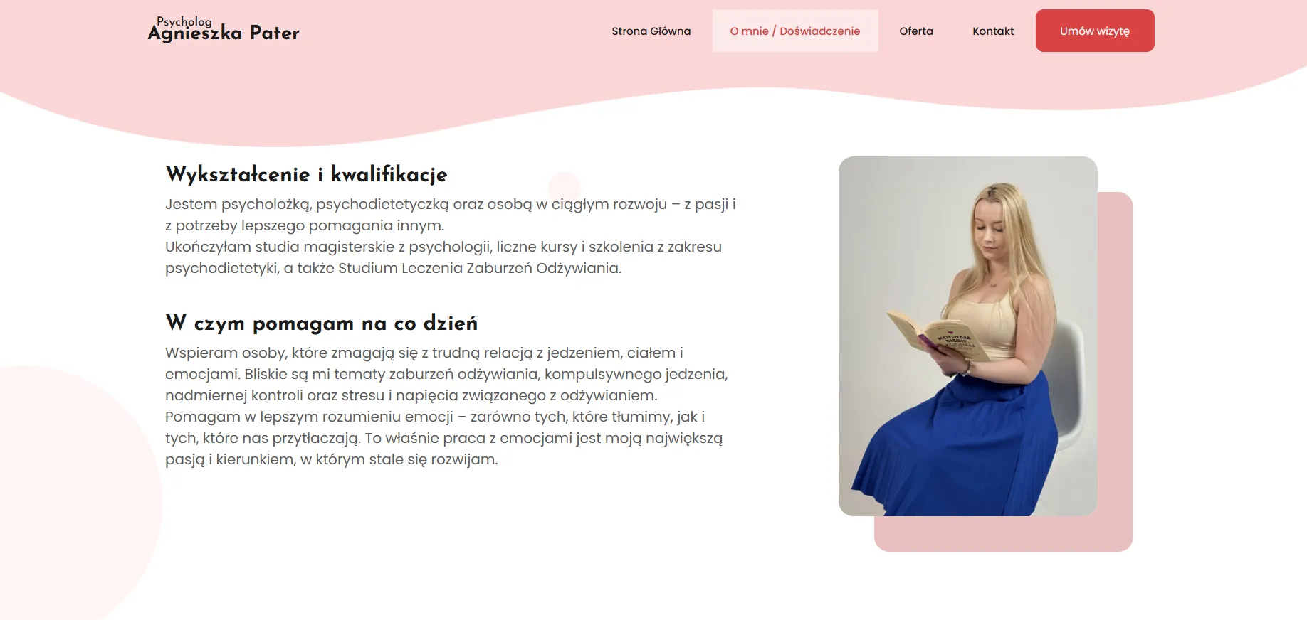 Psycholog Agnieszka Pater - zdjęcie 1