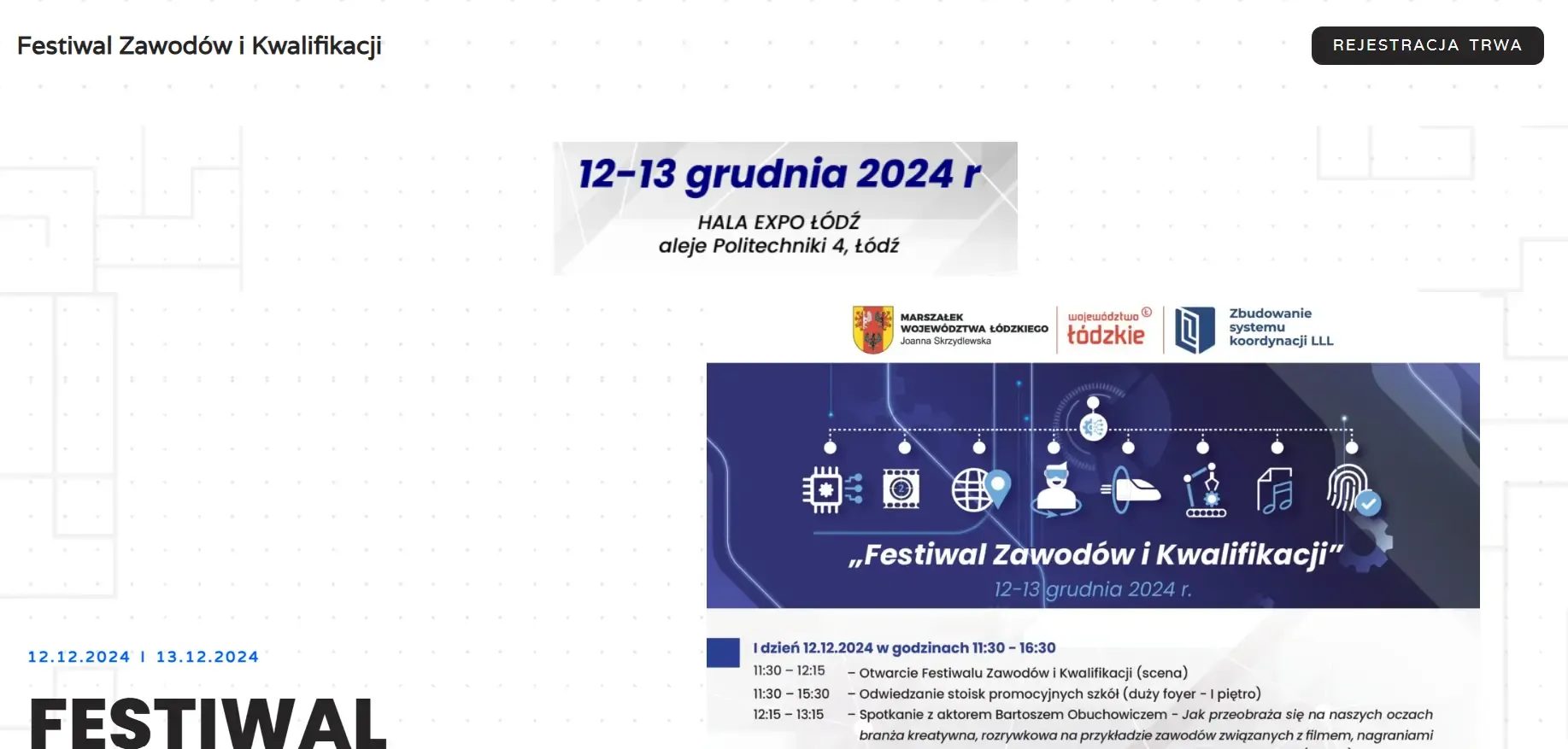 Rejestracja online Festiwal ZIK