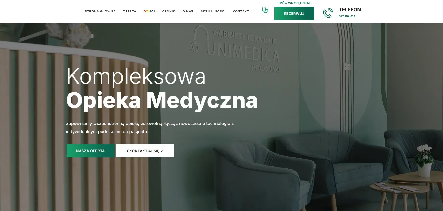 Gabinety lekarskie Unimedica Pogodno - zdjęcie 3