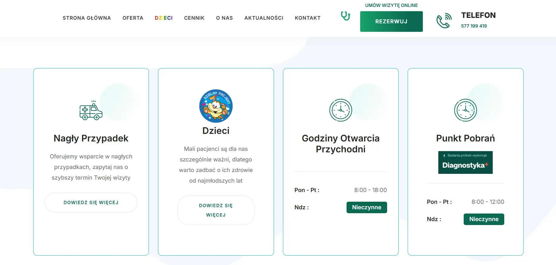 Gabinety lekarskie Unimedica Pogodno - zdjęcie 1