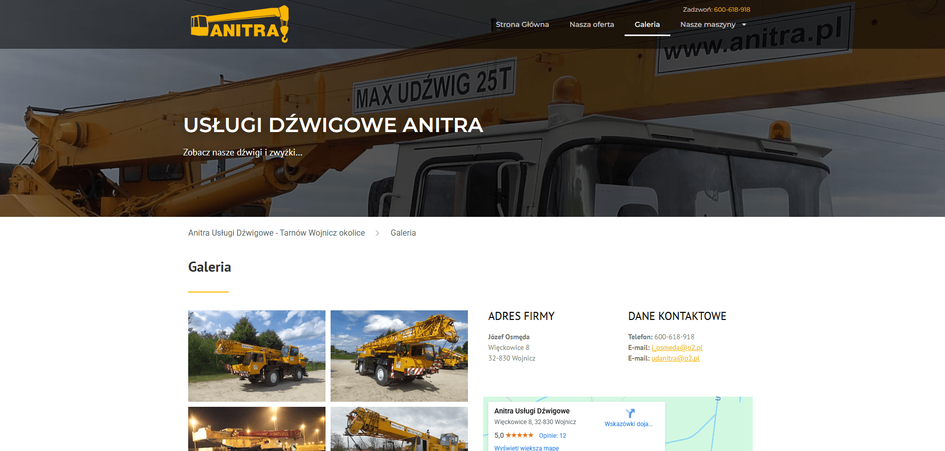 Anitra Usługi Dźwigowe - zdjęcie 2