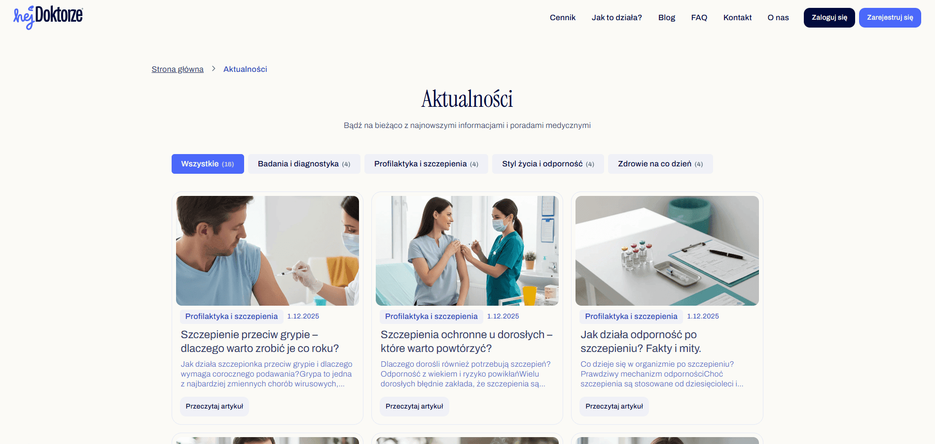 Rebranding platformy medycznej HejDoktorze – wdrożenie nowego interfejsu - zdjęcie 4