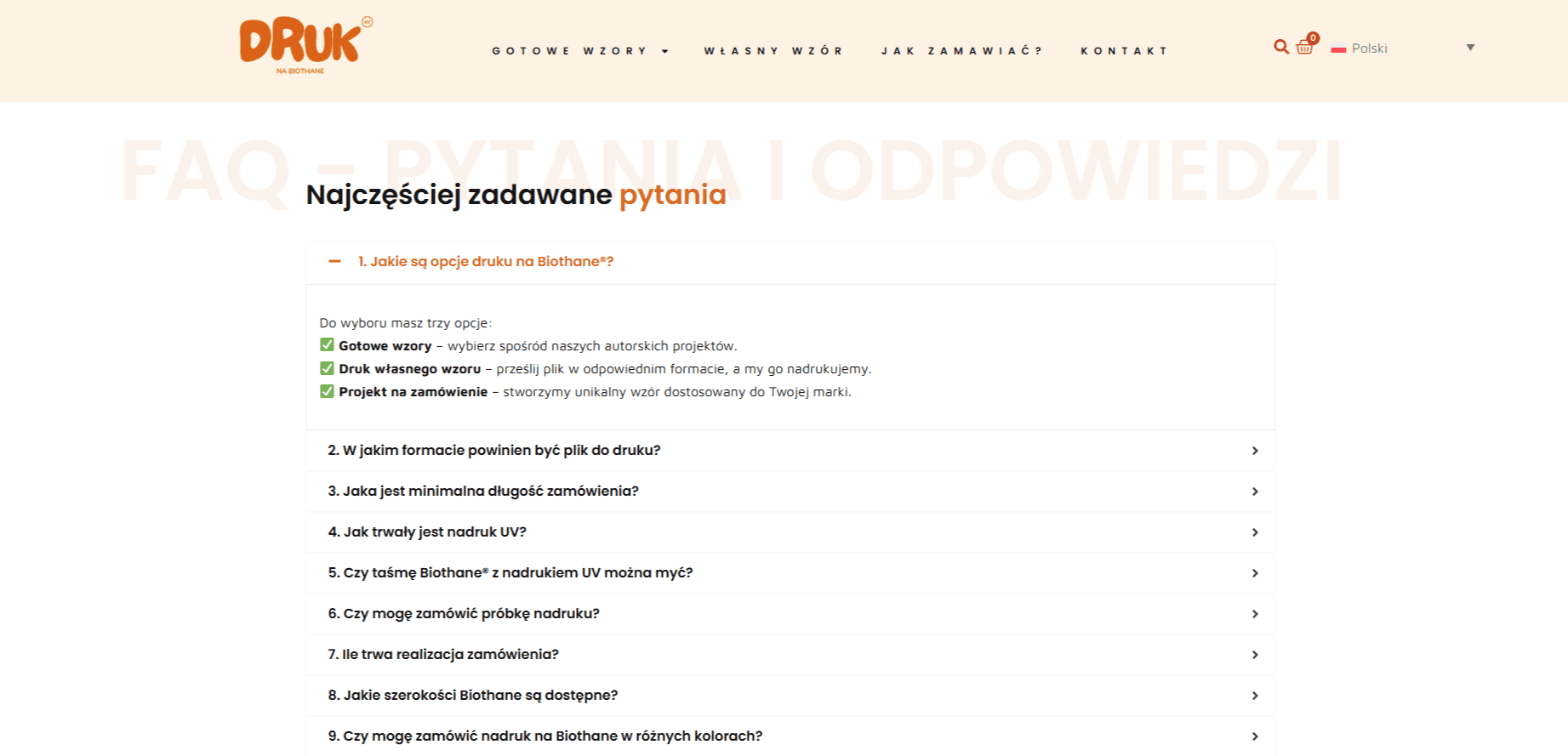 Druk na Biothane - zdjęcie 3