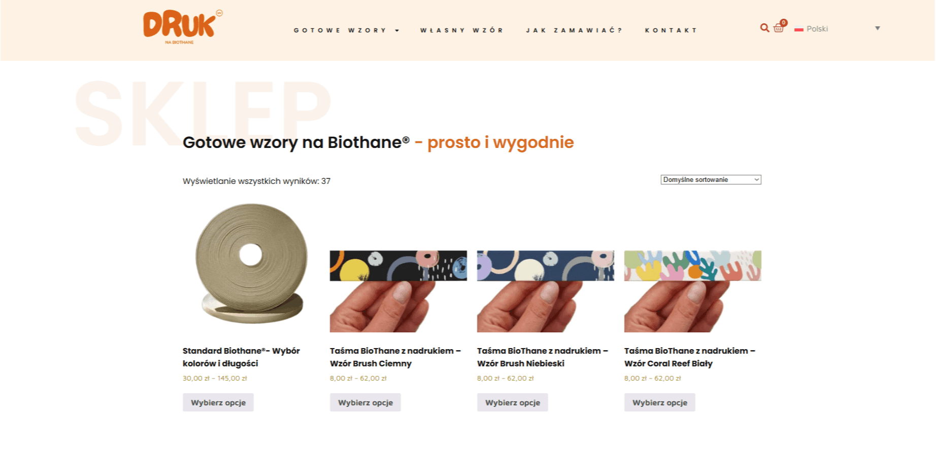 Druk na Biothane - zdjęcie 1