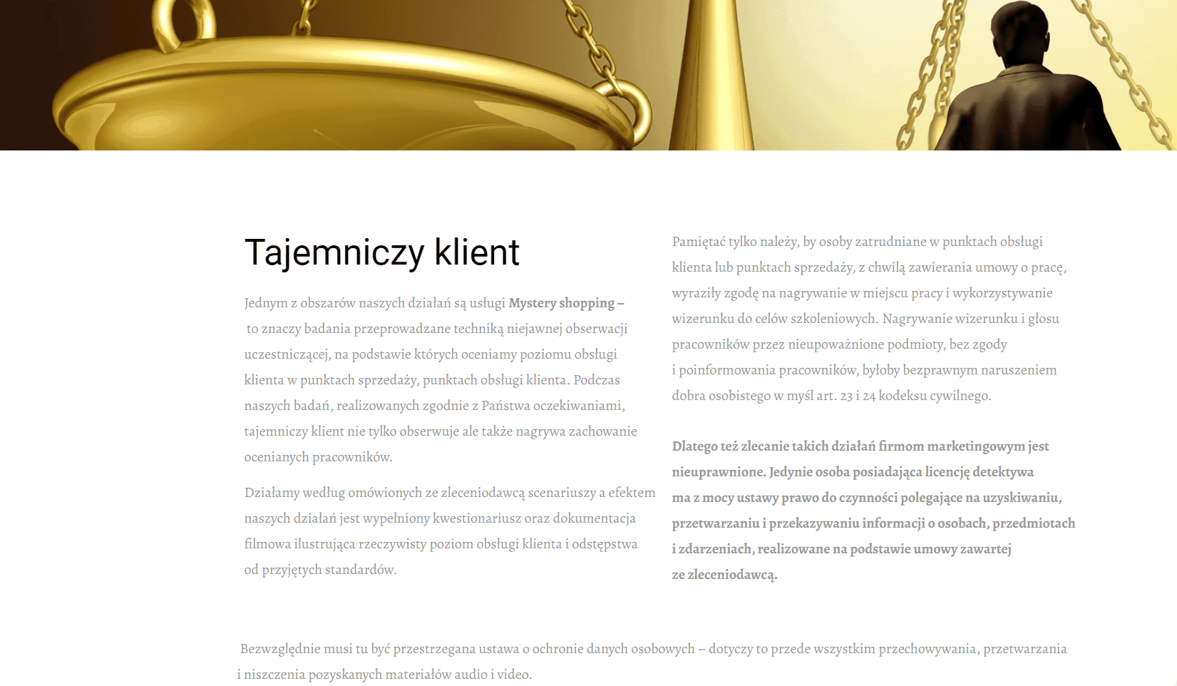 Kancelaria MAAT – Usługi detektywistyczne i prawno-finansowe - zdjęcie 3