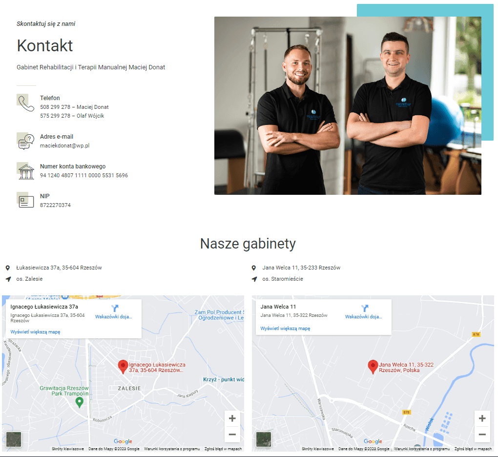 Maciej Donat – Gabinet Rehabilitacji i Terapii Manualnej - zdjęcie 1