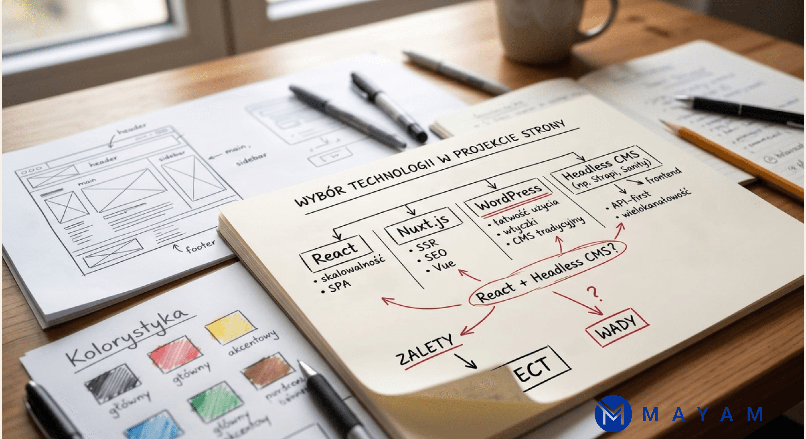 React, WordPress czy Nuxt? Przewodnik po technologiach, które budują przewagę Twojej firmy