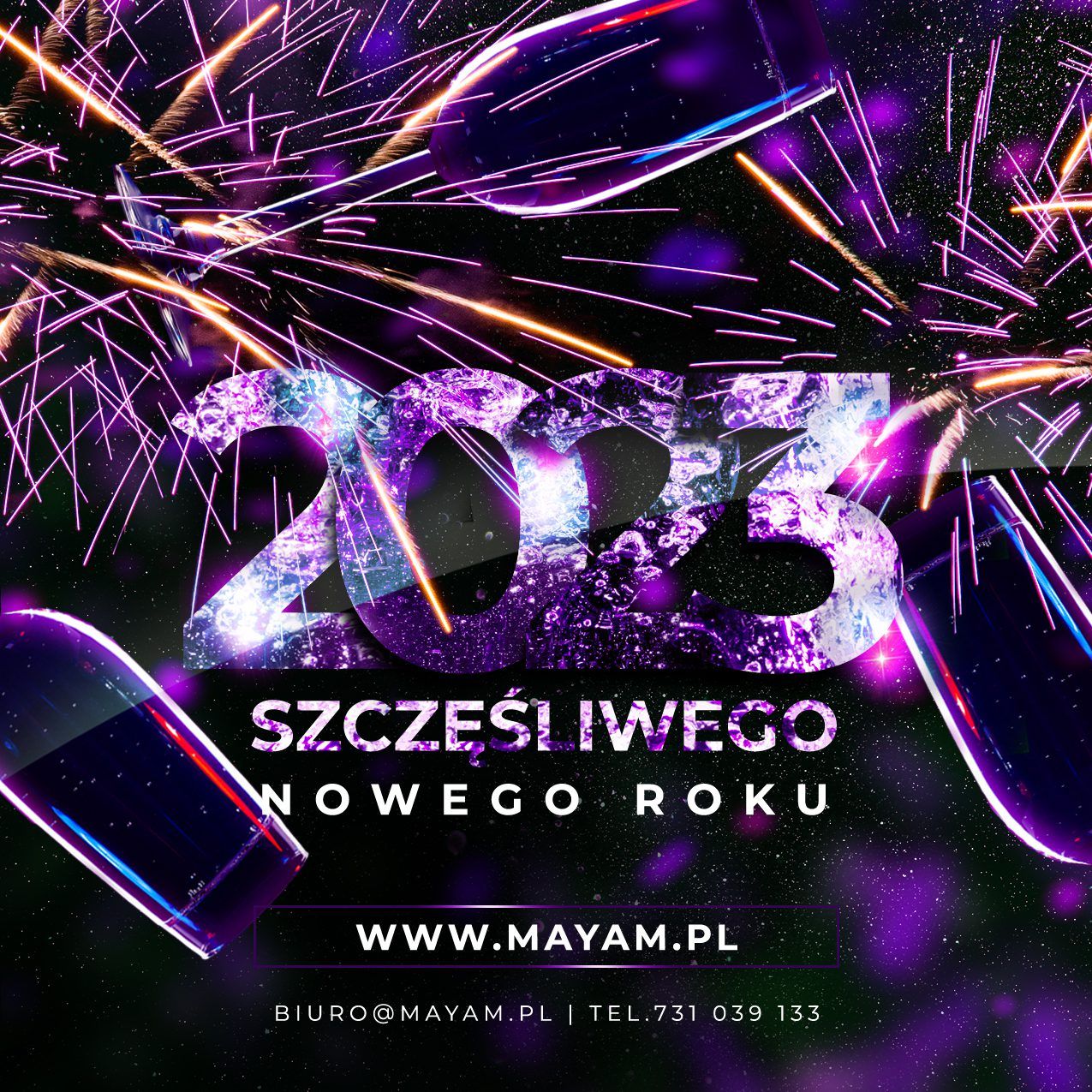 Witamy Nowy Rok 2023! Rozpocznij współpracę z MAYAM
