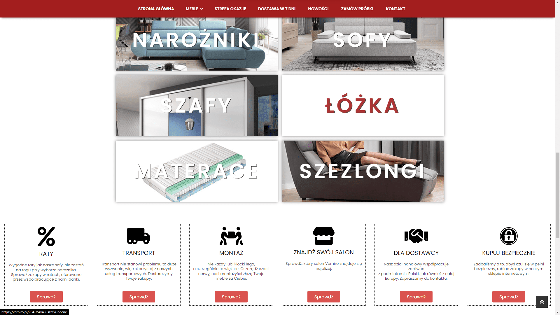 Nowoczesny salon meblowy – Verniro - zdjęcie 1