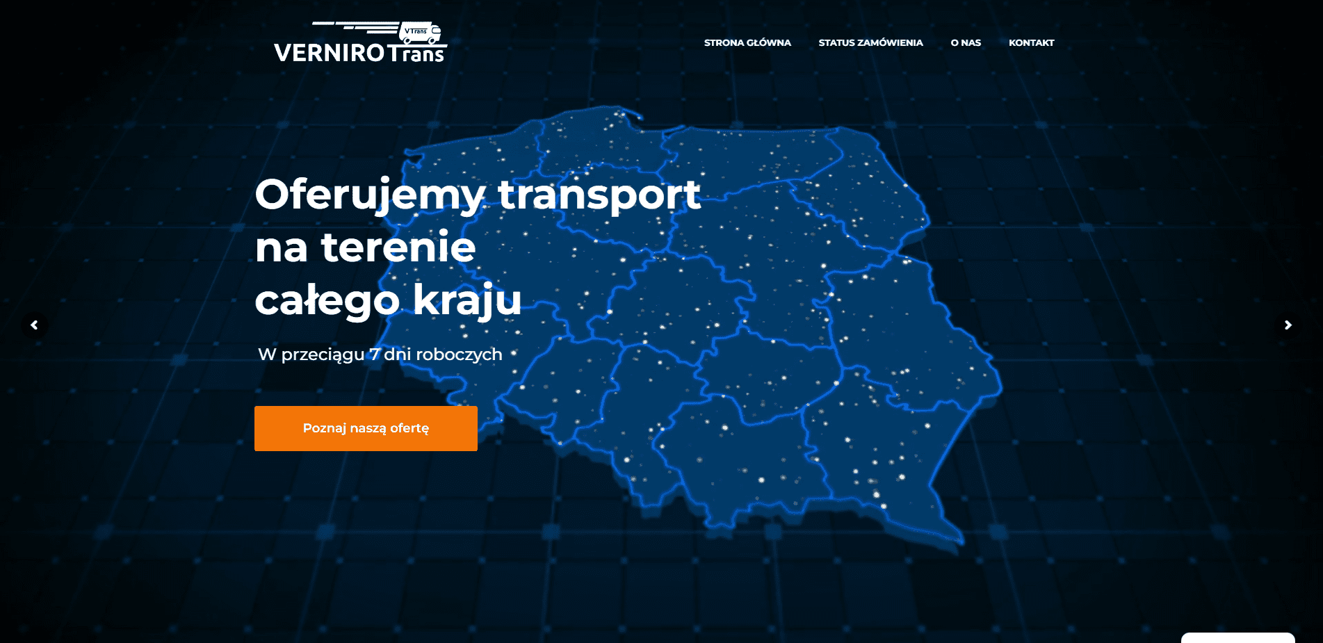 Verniro-Trans – transport na terenie całej Polski