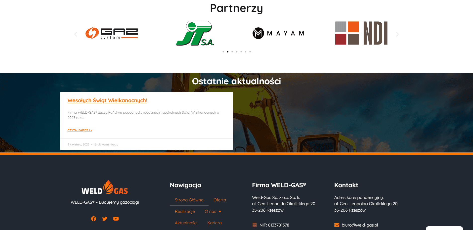 Weld-Gas Budujemy gazociągi - zdjęcie 1