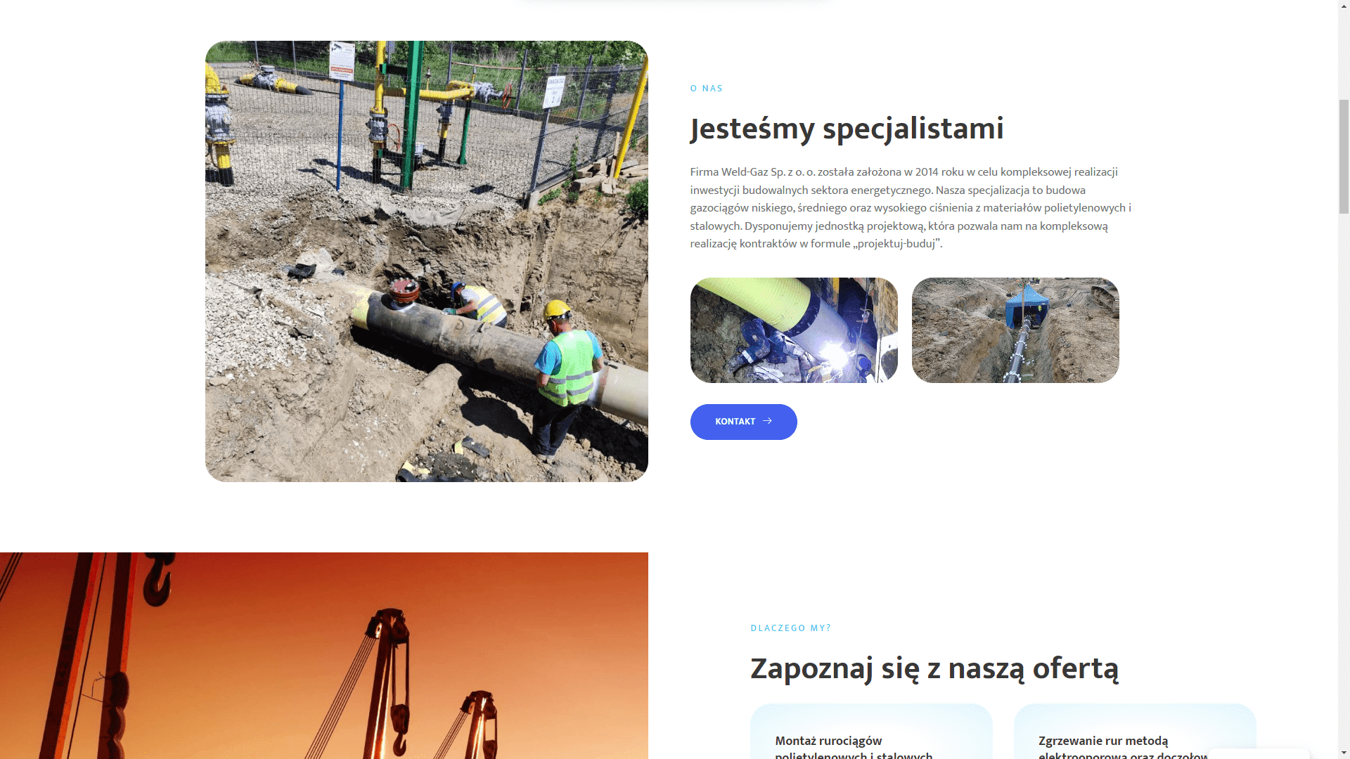 Weld-Gaz – Usługi budowy i montażu rurociągów - zdjęcie 1
