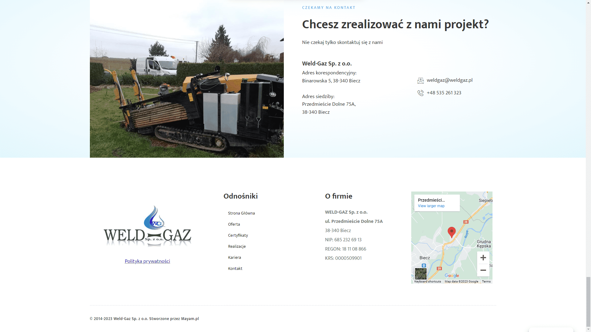 Weld-Gaz – Usługi budowy i montażu rurociągów - zdjęcie 5